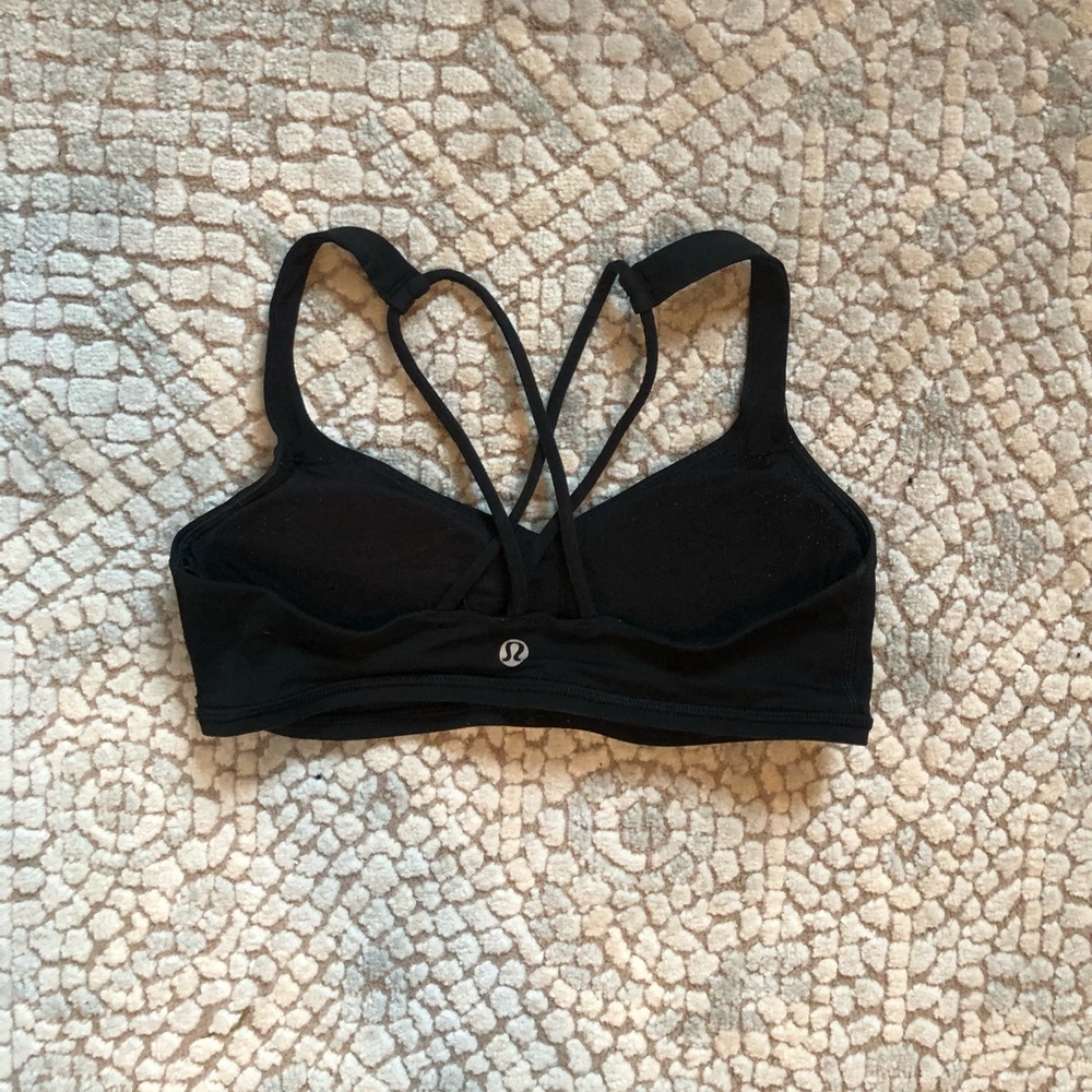 Lululemon Sports Bra-  Black, Size 4